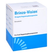 BRINZO-VISION 10 mg/ml Augentropfensuspension 6X5 ml