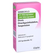 SERROFLO 25 µg/250 µg 120 Hub Dosieraerosol 1 St