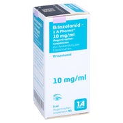 BRINZOLAMID-1A Pharma 10 mg/ml Augentropfensusp. 5 ml