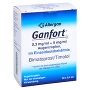 GANFORT 0,3 mg/ml + 5 mg/ml AT im Einzeldosisbeh. 30X0,4 ml