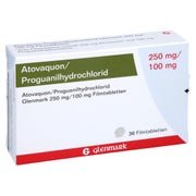 ATOVAQUON/Proguanil-HCl Glenmark 250mg/100mg FTA 36 St
