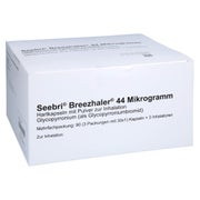 SEEBRI Breezhaler 44 Mikrogramm Hartk.m.Plv.z.Inh. 3X30 St