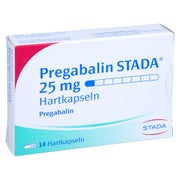 Pregabalin Stada 25 mg Hartkapseln 14 St
