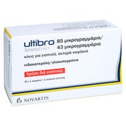 ULTIBRO Breezhaler 85 µg/43 µg Hartk.m.Plv.z.Inh. 30 St