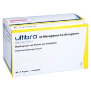 ULTIBRO Breezhaler 85 µg/43 µg Hartk.m.Plv.z.Inh. 90 St