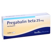 Pregabalin beta 25 mg Hartkapseln 14 St