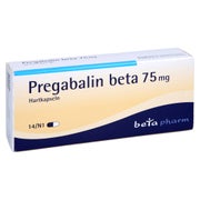 Pregabalin beta 75 mg Hartkapseln 14 St