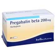 Pregabalin beta 200 mg Hartkapseln 84 St