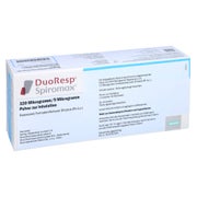 DUORESP Spiromax 320µg/9 µg/Dosis 1x60ED Inh.-Plv. 1 St