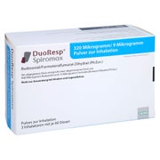 DUORESP Spiromax 320µg/9 µg/Dosis 3x60ED Inh.-Plv. 3 St