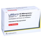 ULTIBRO Breezhaler 85 µg/43 µg Hartk.m.Plv.z.Inh. 30 St