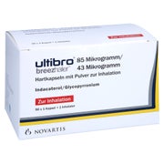 ULTIBRO Breezhaler 85 µg/43 µg Hartk.m.Plv.z.Inh. 3X30 St
