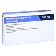 CLARITHROMYCIN Micro Labs 500 mg Filmtabletten 10 St