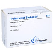 Probenecid Biokanol Tabletten 100 St