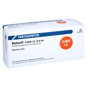 RETACRIT 2.000 I.E./0,6 ml Inj.-L.i.e.Fertigspr. 6 St