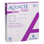 Aquacel Foam Adhäsiv 17,5x17,5 cm Verban 10 St