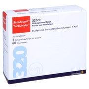 SYMBICORT Turbohaler 320/9 µg/Dosis 60 ED 3 St