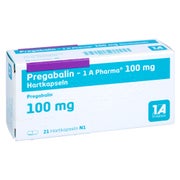 Pregabalin-1a Pharma 100 mg Hartkapseln 21 St