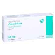 Acarbose Genevida 50 mg Tabletten 21 St