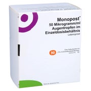 MONOPOST 50 Mikrogramm/ml Augentr.in Einzeldosen 90X0,2 ml