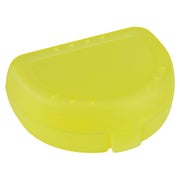 Zahnspangenbox Small gelb transparent 1 St