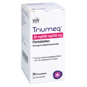 TRIUMEQ 50 mg/600 mg/300 mg Filmtabletten 30 St