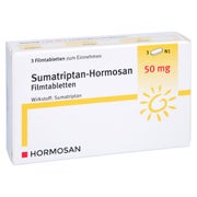 SUMATRIPTAN Hormosan 50 mg Filmtabletten 3 St