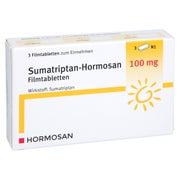 SUMATRIPTAN Hormosan 100 mg Filmtabletten 3 St