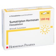 SUMATRIPTAN Hormosan 100 mg Filmtabletten 6 St