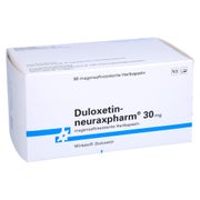 DULOXETIN-neuraxpharm 30 mg magensaftres.Hartkaps. 98 St
