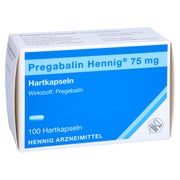 Pregabalin Hennig 75 mg Hartkapseln 100 St