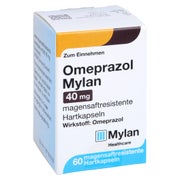 OMEPRAZOL Mylan 40 mg magensaftresist.Hartkapseln 60 St