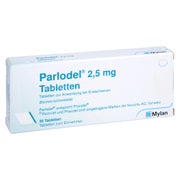 Parlodel 2,5 mg Tabletten 30 St