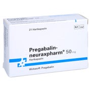 PREGABALIN-neuraxpharm 50 mg Hartkapseln 21 St