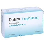 Dafiro 5 Mg/160 mg Filmtabletten 98 St