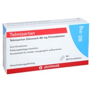 TELMISARTAN Glenmark 80 mg Filmtabletten 28 St