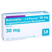 DULOXETIN-1A Pharma 30 mg magensaftres.Hartkapseln 28 St