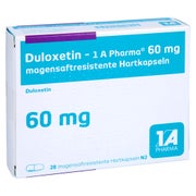 DULOXETIN-1A Pharma 60 mg magensaftres.Hartkapseln 28 St
