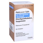 FLUTICASON Cipla 250 Mikrogramm/Sprühstoß 120 Hub 2 St