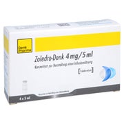 ZOLEDRO-Denk 4 mg/5 ml Konz.z.Herst.e.Inf.-Lsg. 4X5 ml