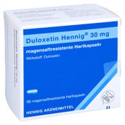 DULOXETIN Hennig 30 mg magensaftresist.Hartkapseln 98 St