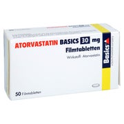 Atorvastatin Basics 30 mg Filmtabletten 50 St