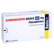 Atorvastatin Basics 60 mg Filmtabletten 50 St