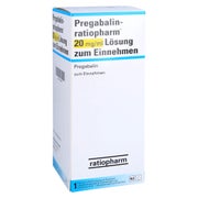 PREGABALIN-ratiopharm 20 mg/ml Lösung zum Einn. 473 ml