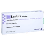 LANTUS 100 E/ml SoloStar Inj.-Lsg.i.e.Fertigpen 5X3 ml