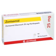 Zonisamid Glenmark 25 mg Hartkapseln 28 St