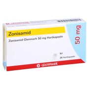 Zonisamid Glenmark 50 mg Hartkapseln 28 St