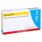 Zonisamid Glenmark 100 mg Hartkapseln 28 St