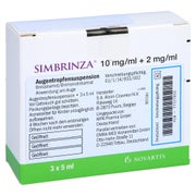 SIMBRINZA 10 mg/ml + 2 mg/ml Augentropfensusp. 3X5 ml