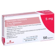 Olanzapin Glenmark 5 mg Tabletten 56 St